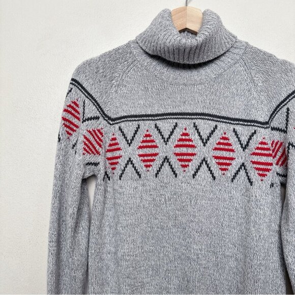 Icebreaker Womens Large Aura Long-Sleeve Wool Turtleneck Sweater - Picture 7 of 14